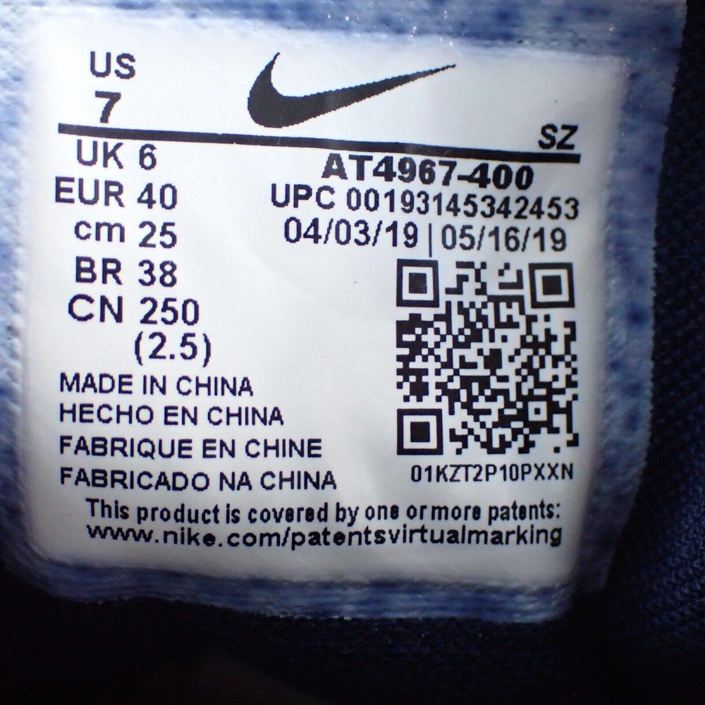 Nike Janoski G Spikeless Golf Shoes Blue /Obsidian AT4967-400 Men's 7 Wns 8.5 - Picture 11 of 11